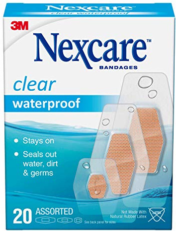 Nexcare Waterproof Bandages, Assorted 20 ct