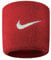 Nike Swoosh Wristbands NNN04-601, Unisex Wristbands, red, One size EU