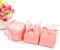 JZK 50x Rosa Schmetterlings Hochzeitsbevorzugungskästen, Geschenkbox für Gefälligkeiten Party-Süßigkeiten-Box Party-Konfetti-Box für Hochzeit, Geburtstag, Taufe, Heilige Kommunion, Weihnachten