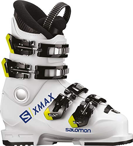 Salomon Unisex-Kinder X Max 60T Schneestiefel, Weiß (White/Race Blue F04/Acid Green 000)