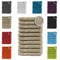 one-home 10er Set Gästetücher Handtücher Duschtücher Badetücher Frottee 100% Baumwolle, Präzise Farbe:Beige, Produktart:Gästetücher 30x50 cm