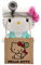 Hello Kitty Doctor Eco Plush 24 cm in wiederverwendbarem Kartontäschchen - der Plüsch ist aus 100% aus PET Flaschen recyceltem Material