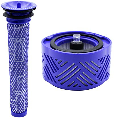 KENSHIRE Filtri per aspirapolvere 1pc V6 Post filtro 1pc V6 kit pre-filtro compatibile per Dyson V6 post filtro Absolute Animal Motorhead parti di ricambio per filtro