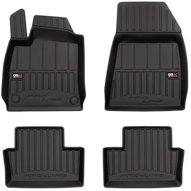 OMAC Gummi Fußmatten für Renault Clio 2019-2025 Premium TPE Automatten 4tlg