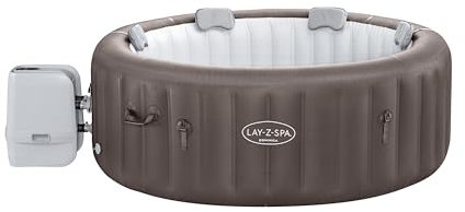 Bestway 60165 Idromassaggio gonfiabile Lay-Z-Spa Dominica HydroJet, 4-6 persone
