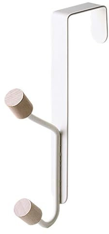 KAXIMON Over Door Hanger Hook, Door Hanger Without Nails for Bathroom Kitchen Office - Hangers Hooks Ideal for Bedroom, Bathroom, Wardrobe