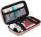 BOVKE Diabetic Supplies Case, Diabetes Travel Bag for Testing Kit, Blood Glucose Monitor Meters, Test Strips, Medication, Lancets, Needles, Syringes and Other Diabetic Supplies, Rose Gold