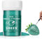 Wwtop Essbarer Glitzer Grün 15g, Flüssiges Essbares Glitzerpulver für Getränke -Verbesserte Metallisch Glitzer Paint für Fondant, Kuchen, Lebensmittel Glitzerpuder für Torten, Schokolade, Cupcakes