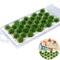 RXKFIGX 32PCS Touffes d'herbe Modèle de Plantes Modèle Mini Touffe Terrain Kit d'herbe Statique en Résine Modèle de Scène Statique pour Bricolage Train Train Paysage Artificiel Herbe Miniature