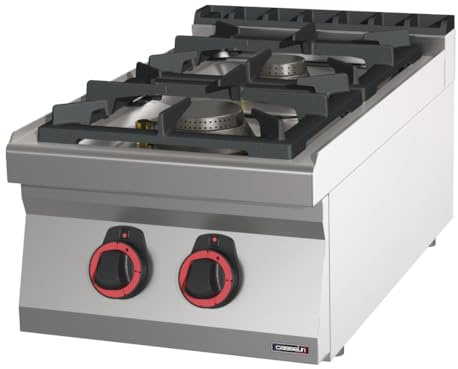 Fourneau gaz à poser 2 feux HP 40 - Casselin