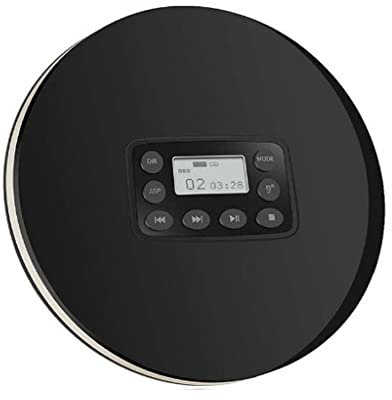 Portable Portable CD Player-black HIFI Player LED Display MP3 Player Rechargeable Home Prenatal Education Machine Fever Walkman