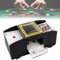 Aohcae 2 Deck Automatischer Kartenmischer, Automatischer Kartenmischmaschine Card Shuffler für Home Party Club Bridge-Pokerspiele