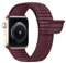 Lobnhot Nylon Sport Loop Compatible with Apple Watch Strap 40mm 41mm 38mm 46mm 45mm 44mm 42mm Women Men, Adjustable Sports Strap Replacement for iWatch Series 10 9 8 7 6 5 4 3 2 1 SE Wine