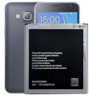 MUKUZI AKKU Compatible with Galaxy Grand Prime Duos G530F G531F J3 J320FN J320V J5-G530P J5 J500F J500FN J2 Mobile Phone Smartphone (Replacement for EB-BG530BBE)