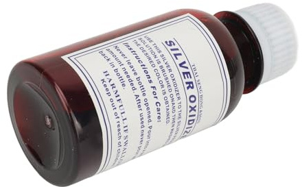Solution Oxydante pour l'argent, Solution Oxydée pour la Fabrication de Bijoux Vintage Empêche les Dommages Lors de la Fabrication de Surfaces Métalliques
