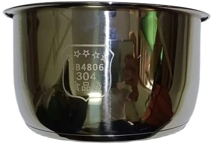 JKDND Compatible avec - Zojirushi NS-TSC10 Multi-Purpose Rice Cooker 304 Stainless Steel Rice Cooker Inner Pot Replacement Inner Pot