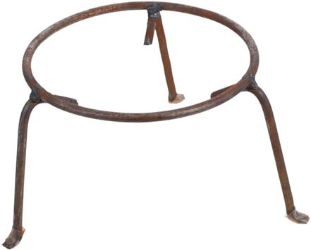 CLISPEED Stabiler Wok-ständer Aus Temperaturbeständig Tragbar Multifunktionaler Kochtopf-Halter Für Camping Und Outdoor-aktivitäten Für Wok Und Töpfe