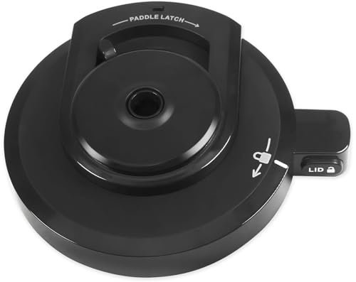 Ninja Creami Lid Replacement, Outer Bowl Lid for Ninja NC301 Ice Cream Maker, Ninja Creami Replacement Parts, Compatible with Ninja NC299AMZ/NC301/NC300/NC201/NC101 Series (Paddle Not Included)