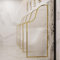 Urinal-Trennwand, Urinal Partition Wall Divider Translucent Glass Panels