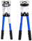 Drahtcrimpwerkzeug Crimpzangen HX-50B. Crimpzange Crimpzange Manuelle Crimpzange for 6-50mm2 1-1 0AWG Kabel(HX-50B blue)