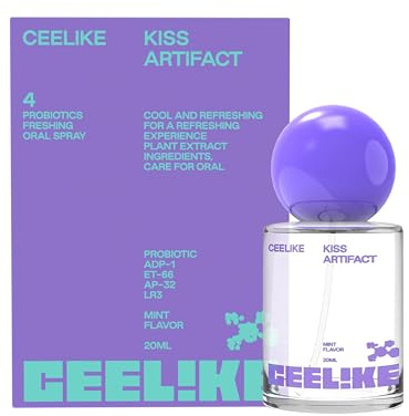 CEELIKE Oral Spray – Fresh Breath, Dual Cooling Experience & Convenient On-the-Go Design – Perfect for Freshening Breath Anywhere, Anytime (1 count)