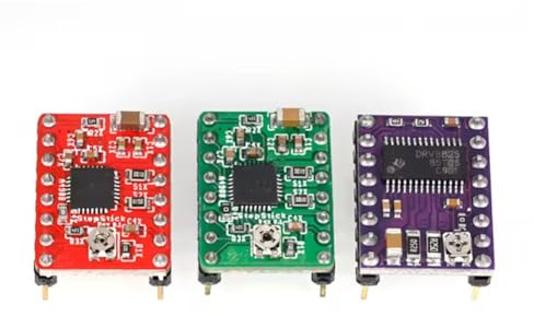 Luobannm 3D -Drucker A4988 Stepper Motor Treiber DRV8825 Board 16 Unterteilungen Zubehör