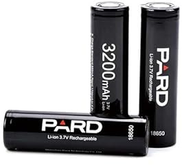 PARD18650 3500mAh Battery High Capacity Rechargeable Lithium Ion for Thermal Night Vision Scope Hunting Accessories (18650 battery only)