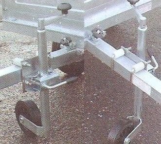 Trailer / Caravan Easy-Fit Jockey Wheel Clamp Fixing Kit 50 and 60mm