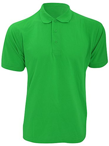 Kustom Kit Mens Klassic Superwash Short Sleeve Polo Shirt (2XL) (Kelly Green)