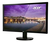 Acer K242HLBD Monitor da 24, Display Full HD (1920x1080), 60 Hz, Formato 16:9, Contrasto 100M:1, Tempo di Risposta 5 (ms), Luminosità 250 cd/m2, VGA, DVI, Nero