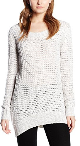 Urban Classics Femme Pull Long Large pour Femme Sweater, Blanc - Weiß (Offwhite 555), M EU