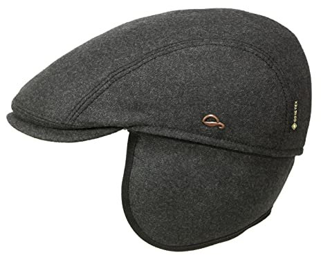 Göttmann Jackson Gore-Tex Flatcap Schiebermütze mit Ohrenklappen - anthrazit 56