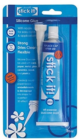 docrafts SILICONE GLUE - 80ML TUBE