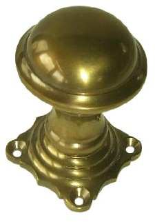 Türknauf Art Deco Jugendstil Messing antik #31-A
