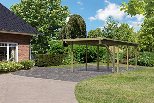Unbekannt Karibu Einzelcarport ECO 2 Variante B kdi