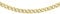 CARISSIMA Unisex 9ct Yellow Gold Hollow 2.2 mm Curb Chain Necklace of Length 51 cm/20 Inch