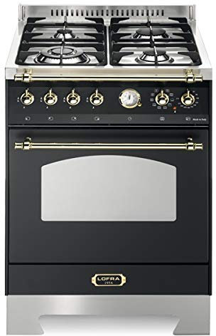 Lofra RNM66MFT/C Piano cottura Nero Gas A