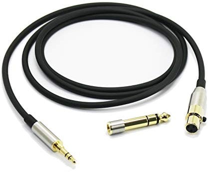 Replacement Audio Upgrade Cable Compatible with AKG K240, K240S, K240MK II, Q701, K702, K141, K171, K181, K271s, K271 MKII, M220, Pioneer HDJ-2000 Headphones 1.2meters/4feet