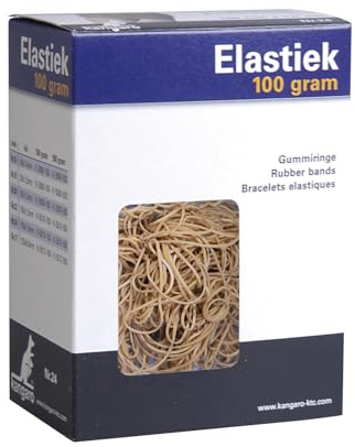 Kangaro No. 20 Rubber Band 90 x 1.5 mm 100 g Natural
