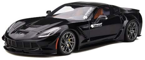 Chevrolet Corvette (C7) Prior Design, schwarz, 0, Modellauto, Fertigmodell, GT Spirit 1:18