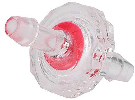 10Pcs Check Valve,Aquarium Air Pump Check Valves 5mm Plastic One Way Water stop Accessory for Aquarium Fish