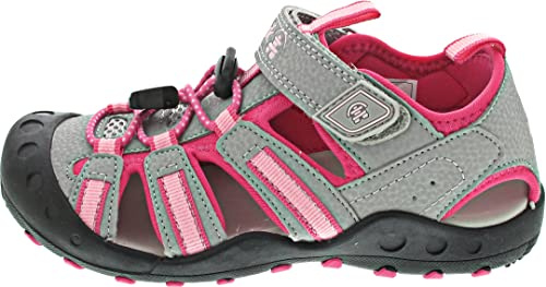 Kamik Girl's Crab (Toddler/Little Kid/Big Kid) Grey/Pink 10 Toddler M