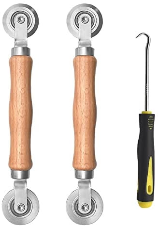 BAYTORY 3Pcs Screen Rolling Tool Kit for Installing Door Mesh Screens Window