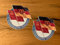 24/7stickers #764 /2X DDR Aufkleber je ca. 9x8,5cm Friedship UDSSR Russland VEB DDR Traktor ZT Landwirtschaft Oldtimer Retro Vintage Osten für Trabant Lada Niva Barkas Simson usw.