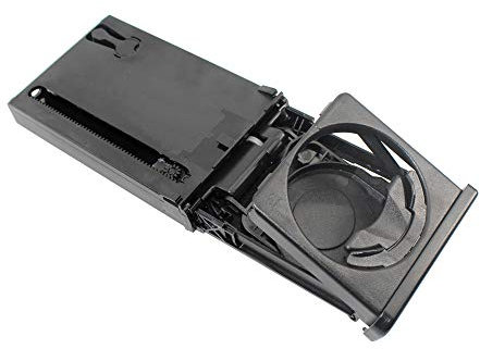 Goolsky Black Front Dash Car Cup Holder Sliding Assembly Right Hand Drive 8E2862534L Replacement for Audi A4 B6 B7 2002-2008