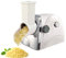 APOE Electric Cheese Grater Machine, Rotary Cheese Grater Stainless Steel, Multifunctional Electric Grater for Cheese and Vegetables, Cheese Shredder with 3 Detachable Drum Blades