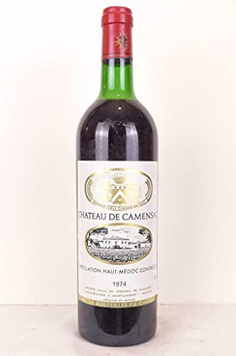 haut-médoc château de camensac grand cru classé rouge 1974 - bordeaux