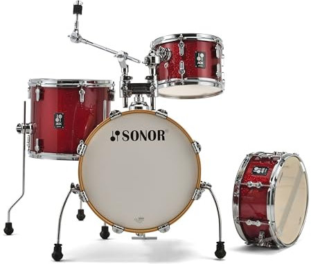 Sonor AQX Jungle Shell-Set RMS Red Moon Sparkle - Drum-Set