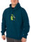 Obey Piano Man Hoodie Herren Kapuzenpullover (XXL, deep Ocean)
