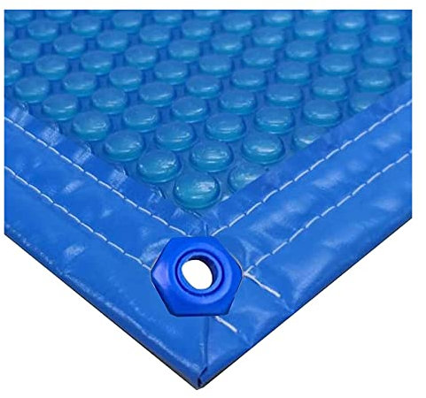 Pool Solarabdeckplane Poolabdeckung Solarabdeckung für Schwimmbecken, Whirlpoolabdeckung, schwimmende Spa-Decke, Faltbare UV-Schutzblase, Wärmedämmfolie (Size : 2m x 3m/6ftx10ft)